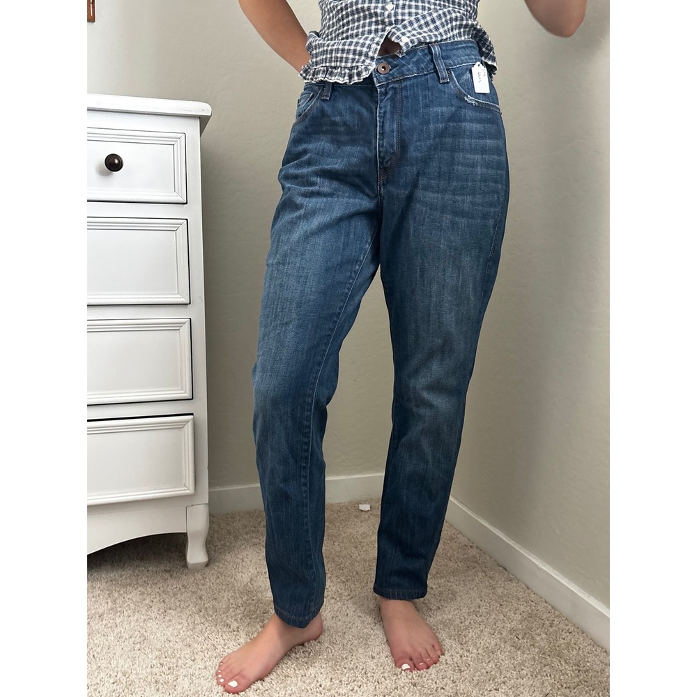 Levis Eco Contour Bootcut Jeans Women 10 M Dark Wash Blue Stretch Recycled Denim